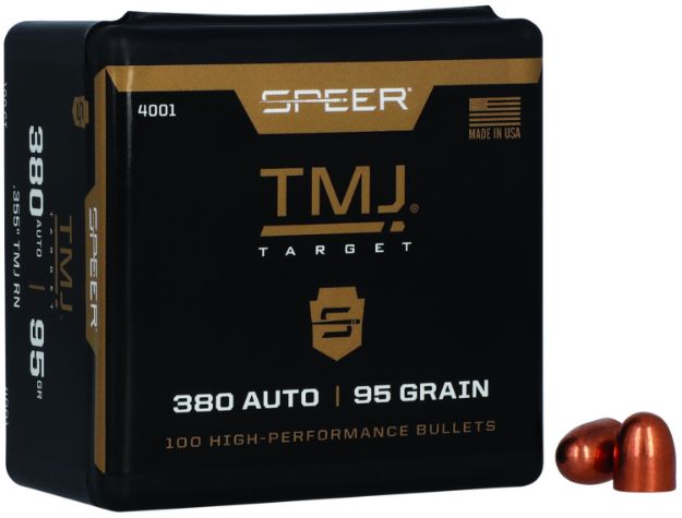 Picture of Speer 4001 TMJ  380ACP 95gr Total Metal Jacket 100 Per Box/5 Case