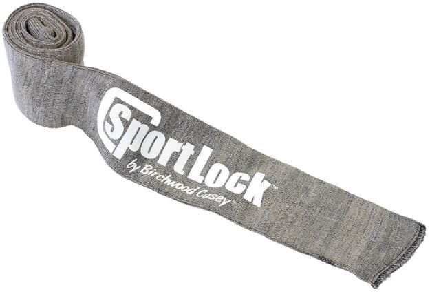 Picture of Birchwood Casey 06955 SportLock Silicone Gun Sleeve 53" Long Gray Cotton