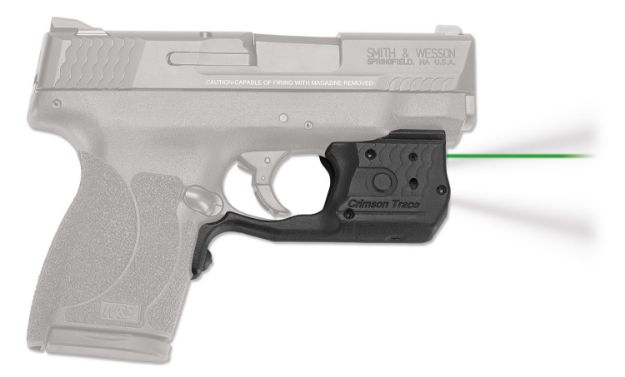 Picture of Crimson Trace 01-6970-1 LL-808G Green Laserguard Pro  Black Smith & Wesson M&P Shield .45 ACP