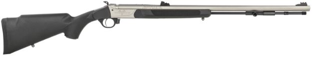 Picture of Traditions R74110440S Pursuit XT 50 Cal 209 Primer 26" Stainless Cerakote Black Synthetic Stock Includes Williams Fiber Optic Sights