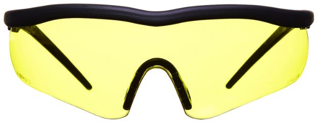 Picture of Allen 2379 Guardian Shooting Glasses Adult Yellow Lens Anti-Scratch Polycarbonate Black Frame