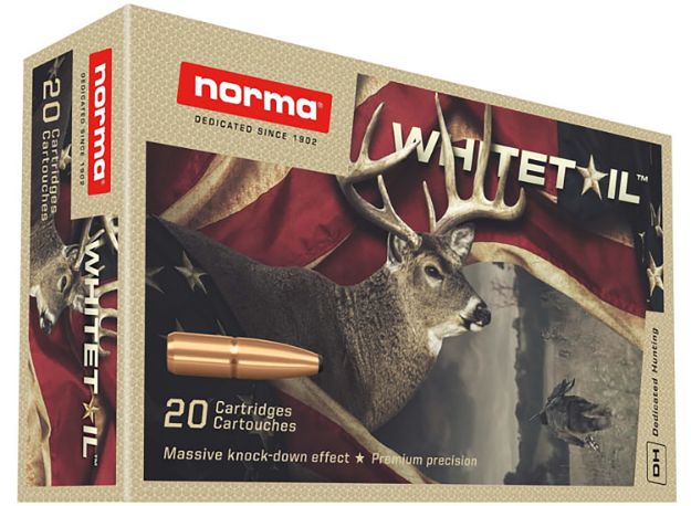 Picture of Norma Ammunition 20177412 Dedicated Hunting Whitetail 300WinMag 150gr Pointed Soft Point 20 Per Box/10 Case