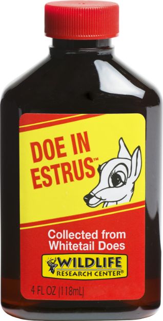 Picture of Wildlife Research 2254 Doe In Estrus  Deer Attractant Doe In Estrus Scent 4 oz Bottle