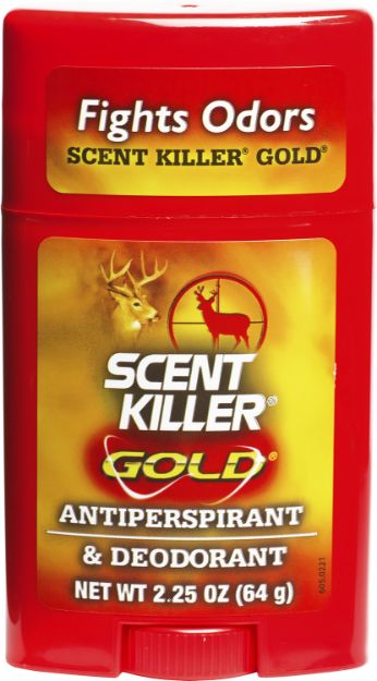 Picture of Wildlife Research 1247 Scent Killer Gold Antiperspirant & Deodorant Odor Eliminator Odorless Scent 2.25 oz Stick