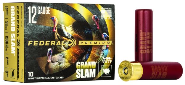 Picture of Federal PFCX139F6 Premium Grand Slam 12Gauge 3.50" 2oz 6Shot 10 Per Box/25 Case