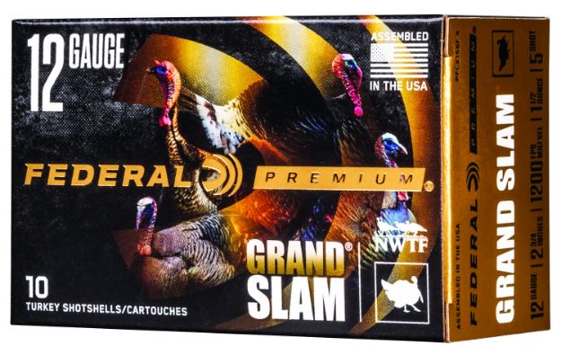 Picture of Federal PFCX156F5 Premium Grand Slam 12Gauge 2.75" 1 1/2oz 5Shot 10 Per Box/25 Case