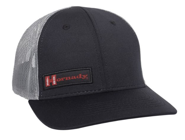 Picture of Outdoor Cap HRN02A Hornady  Black/Gray Adjustable Snapback OSFA Structured