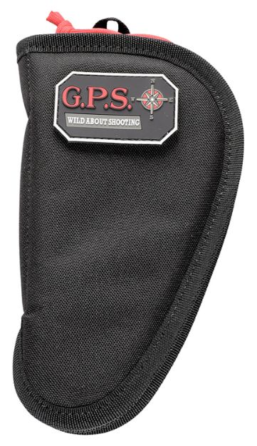 Picture of GPS Bags 1004CPCB Contoured Discreet Case w/ Black Finish w/ Lockable Zipper for 4" or Less Barrel Handgun