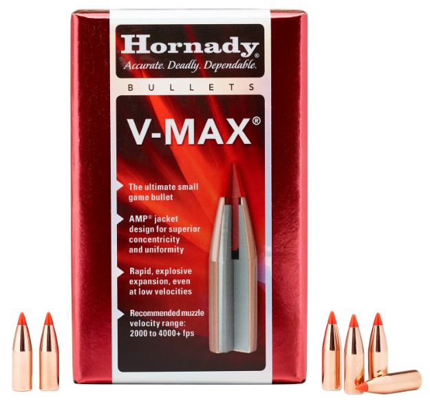 Picture of Hornady 22415 V-Max  6mm .243 65 gr V Max 100 Per Box/ 40 Case