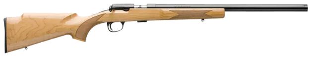 Picture of Browning 025252202 T-Bolt Target SR 22 LR 10+1 20" Matte Blued Heavy Bull Threaded Barrel, Matte Blued Drilled & Tapped Steel Receiver Gloss AAA Maple Target Style Fixed w/Raised Comb Stock