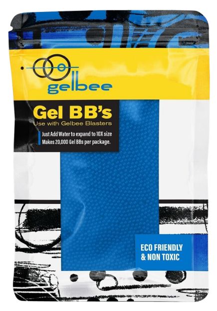 Picture of gelbee GFGBB6 Gel BBs  Blue 20,000 BBs