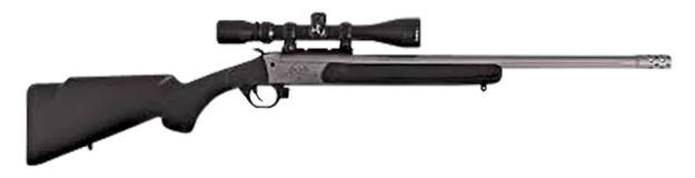 Picture of Traditions CRS-351130WT Outfitter G3 Takedown 35 Whelen 1rd 22", Stainless Cerakote Barrel/Rec, Black Synthetic Stock, Muzzle Brake, 3-9x40mm BDC Scope