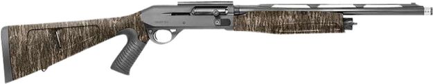 Picture of Sauer SASATNBL12V31 SL-5 Turkey 12 Gauge Semi-Auto 3" 3+1 18.50" Black Chrome Lined Vent Rib Barrel, Black Anodized Steel Receiver Fixed w/Pistol Grip Mossy Oak New Bottomland Synthetic Stock