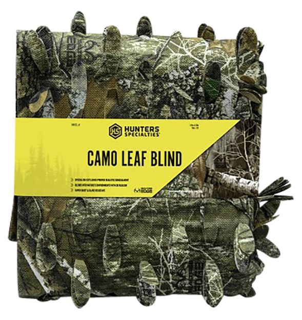 Picture of Hunters Specialties 100123 Camo Leaf Blind  Realtree Edge Polyester