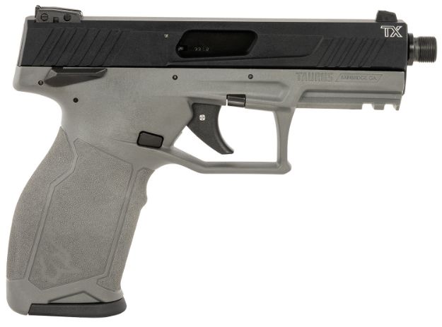 Picture of Taurus 1TX22141G10 TX22  Full Size Frame 22 LR 10+1 4" Matte Black Hard Coat Anodized Gray/Black