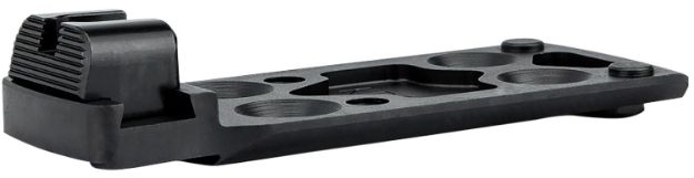 Picture of Kimber Mfg.,inc 4200423 KDS9C Dovetail Rear Sight Optic Plates Kit  Black/Blank Rear Sight