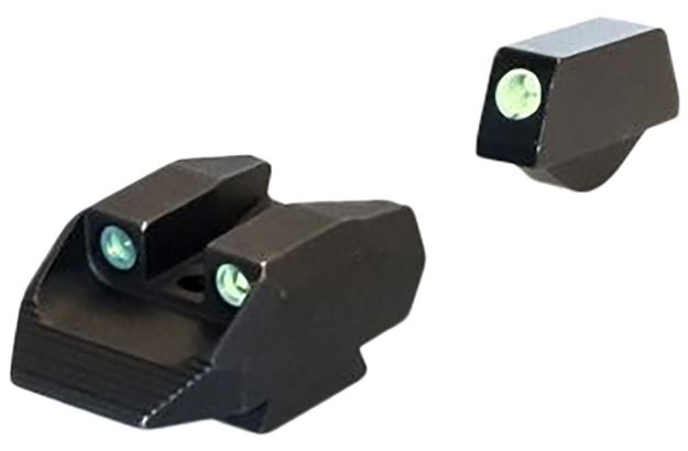 Picture of Kimber Mfg.,inc ML11231 K6S Night Sight Set  Green/Tritium Black Outline Front Sight-Green/Tritium Black Outline Rear Sight