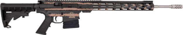 Picture of Great Lakes Firearms GL1065SSFDST GLFA  6.5 Creedmoor 10+1 20" Stainless Steel Desert Flag