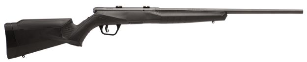 Picture of Savage Arms 70540 B22 Magnum F Full Size Bolt Action 22 WMR 10+1 21" Barrel, Matte Blued Metal Finish & Matte Black Synthetic Stock Left Hand