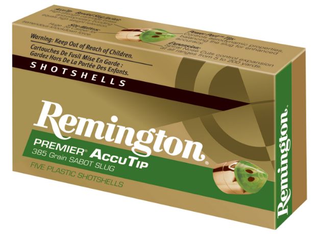 Picture of Remington Ammunition 20731 Premier AccuTip  12 Gauge 3" Sabot Slug Shot 5 Per Box/ 20 Cs