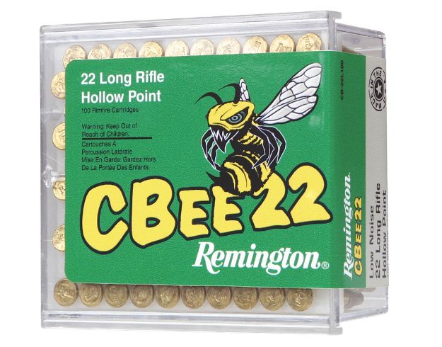 Picture of Remington Ammunition 21119 Cbee Rimfire 22LR 33gr Hollow Point 100 Per Box/50 Case