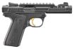 Picture of Ruger 43956 Mark IV 22/45 Lite 22 LR 10+1 4.40" Stainless Threaded Barrel, Black Anodized Serrated Slide, Picatinny Rail, Black Anodized Polymer Frame, Black Checkered 1911-Style Grip