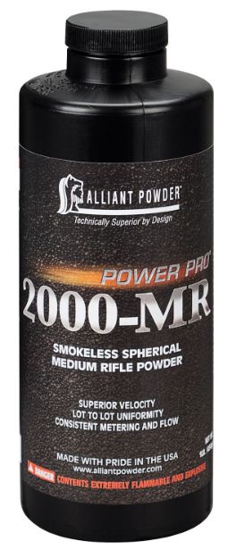 Picture of Alliant Powder PWR2000MR Rifle Powder Power Pro 2000-MR Rifle Multi-Caliber Medium Rifle 1 lb