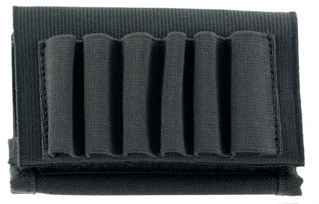 Picture of Uncle Mike's 88482 Buttstock Shell Holder  Black Nylon 6rd