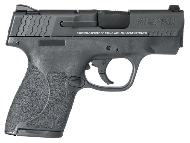 Picture of Smith & Wesson 11808 M&P Shield M2.0 9mm Luger 3.10" Barrel 7+1 Or 8+1,  Black Polymer Frame, Armornite Stainless Steel Slide, Textured Polymer Grip, No Manual Safety