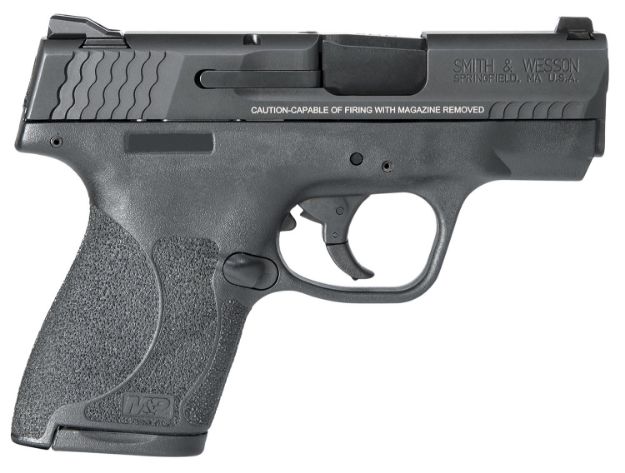 Picture of Smith & Wesson 11812 M&P Shield M2.0 Micro-Compact Frame 40 S&W 6+1/7+1, 3.10" Black Armornite Stainless Steel Barrel & Serrated Slide, Matte Black Polymer Frame, Thumb Safety