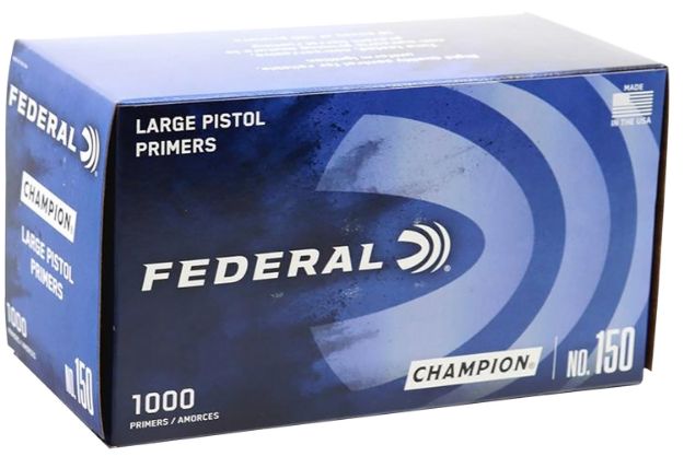 Picture of Federal 150 Champion Large Pistol Multi Caliber Handgun 1000 Per Box/5 Case