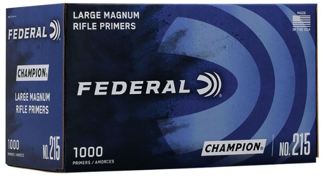 Picture of Federal 215 Champion Large Rifle Multi Caliber 1000 Per Box/5 Case