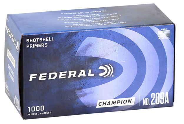 Picture of Federal 209A Champion Shotshell All Gauge Shotgun 1000 Per Box/5 Case