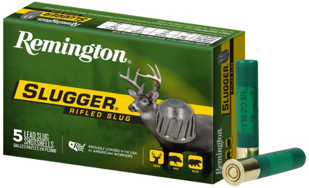 Picture of Remington Ammunition 20618 Slugger  410 Gauge 2.50" 1/5 oz Rifled Slug Shot 5 Per Box/ 50 Cs