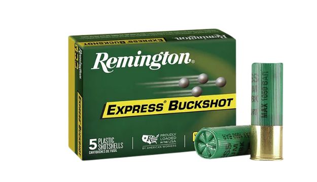 Picture of Remington Ammunition 20620 Express Buckshot 12Gauge 2.75" 00Buck Shot 5 Per Box/50 Case