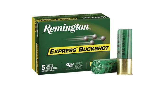 Picture of Remington Ammunition 20632 Express Buckshot 12Gauge 2.75" 00Buck Shot 5 Per Box/50 Case