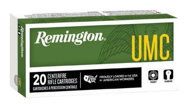 Picture of Remington Ammunition 23701 UMC  303British 174gr Full Metal Jacket 20 Per Box/10 Case