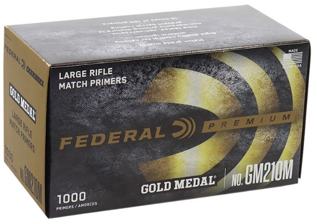 Picture of Federal GM210M Gold Medal Premium Multi Caliber 1000 Per Box/5 Case