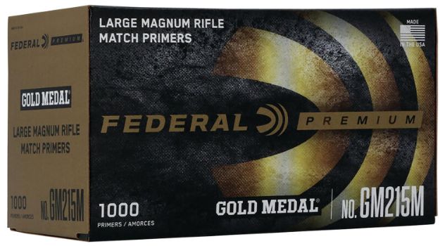 Picture of Federal GM215M Gold Medal Premium Multi Caliber 1000 Per Box/5 Case