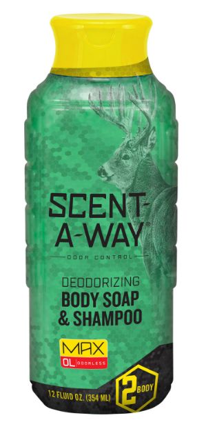 Picture of Scent-A-Way 07755 Max Green Soap Odor Eliminator Odorless Scent Vegetable Proteins 12 oz Liquid