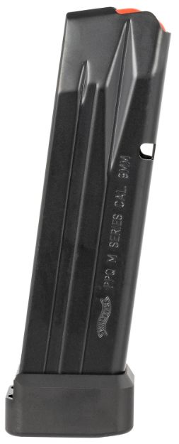 Picture of Walther Arms 2830400 PPQ  15rd/17rd 9mm Luger Fits Walther PPQ M2/SF Pro Black Steel