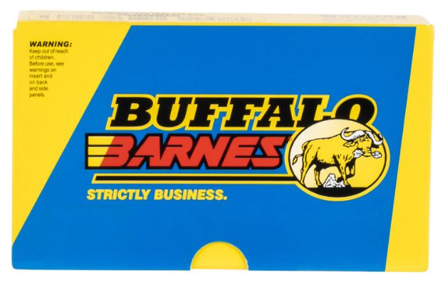 Picture of Buffalo Bore Ammunition 54C20 Buffalo-Barnes Strictly Business 375H&H Mag 270gr Barnes TSX Lead Free 20 Per Box/12 Case