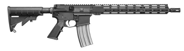 Picture of Del-Ton Inc RFTML16-M2 Sierra 316L 5.56x45mm NATO 16" 30+1 (1:9") Black Hard Coat Anodized Rec Black Polymer Grip Right Hand