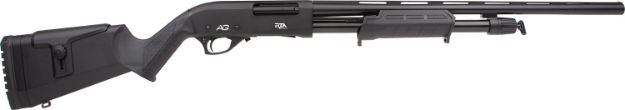 Picture of Rock Island YPA20H22B All Generations Youth 20 Gauge 3" 5+1 22" Black Anodized Barrel, Black Fixed w/Adj Cheek Rest Stock