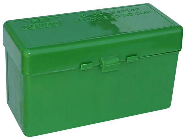 Picture of MTM Case-Gard RL6010 Ammo Box Flip-Top 270Win/25-06Rem/30-06Springfield Green Polypropylene 60rd