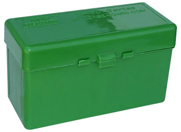 Picture of MTM Case-Gard RM6010 Ammo Box Flip-Top 308Win/220Swift/243Win Green Polypropylene 60rd