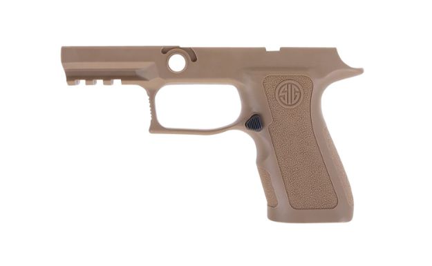 Picture of Sig Sauer GRIPMODXC943MCOY P320 Grip Module X-Series Compact (Medium Size Module), 9mm Luger/40 S&W/357 Sig, Coyote Polymer, Fits Sig P320 (3.60" & 3.90")