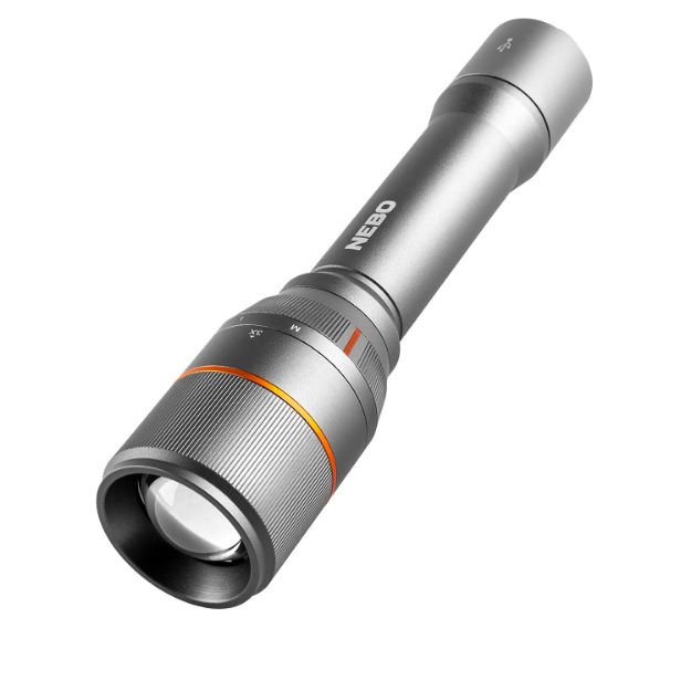 Picture of Alliance Consumer Group NEBFLT0021 Davinci 3500 Flashlight  Gray 70/700/3500 Lumens White LED