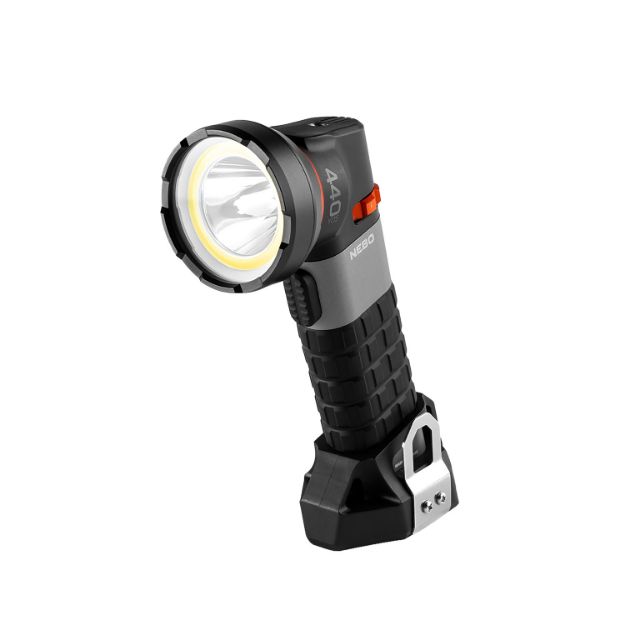 Picture of Alliance Consumer Group NEBSPT1004 Luxtreme SL25R Spotlight  Black 30/300/500 Lumens White LED/Red Flood