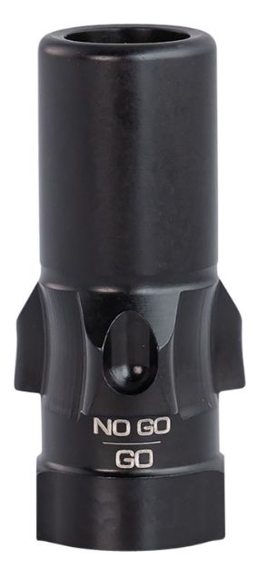 Picture of Rugged Suppressors OA009 3 Lug Adapter  45 ACP 9/16"-24 tpi Threads, Black